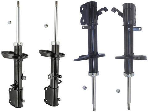 AutoDN 4PCS FRONT and REAR Strut Shock Absorber Compatible With 1998-2002 CHEVROLET PRIZM