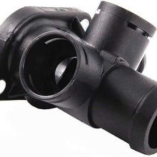 VB 1pcs Coolant Flange Connector w/Plug+Clip+O-Ring 037121144H For Volkswagen 2.0L