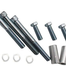 Polished Aluminum Power Steering Bracket Kit For LWP Chevy SBC Small Block 262-400