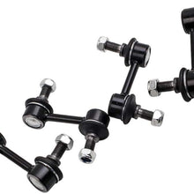 4PCS Front + Rear Sway Bar End Links for Chevy Corvette C5 C6 1997-2013