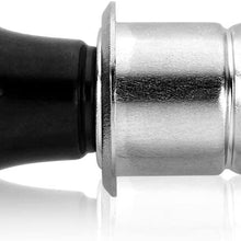 Car Auto Cigarette Lighter, Keenso 12V 20mm Cigarette Lighter Plug Push Button Replacement for Most Automotive Vehicles Black
