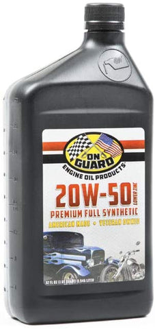 ONGUARD 20 W 50 Low Zinc Full Synthetic Motor Oil (12qts)