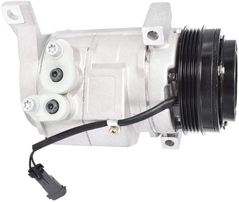 WFLNHB AC Compressor A/C Clutch, A/C Ports 4 Grooves Replacement for 2000-2014 Cadillac Chevy GMC Hummer 4.8L 5.3L 5.7L 6.0L 6.2L 8.1L CO 29002C 25891791 25940199 89024907