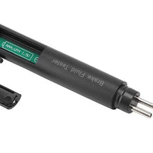 Aramox Car Brake Fluid Tester, Universal Brake Oil Fluid Tester Pen with 5 LED Indicators for DOT3 DOT4 Brake Fluid