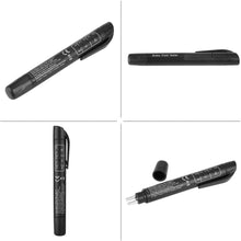 Portable Brake Fluid Tester,Digital Brake Fluid Tester Oil Quality Check Pen W/ 5 LED Lights Car Diagnostic Pen Tool for DOT3 / DOT4 / DOT5