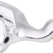 Case of 1, 1 7/64″ | 1.10 inch Tire Machine Part, Tire Changer Mount | Demount Head - Cast Steel Duck Head Tire Repair Part - Automotive Wheel Tyre Tool Accessory, Silver, Electroplated, 28mm