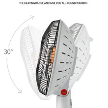 OCYE Mini Heater, Wide-Angle Shaking Head Heater, with Dumping Power Off, Anti-scalding Screen and high Temperature Protection of The Whole Machine, Bedroom, Office