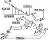 4877020020 - Arm Bushing (for Rear Arm) For Toyota - Febest