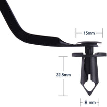 UNIGT 7661855 Fastener Rivets for Polaris Sportsman RZR Ranger Snowmobile Push Pin Plastic Clips ATV Body Bumper Fender Clips Fastener Rivets- 120 Pcs & 1 Remover