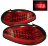 Spyder 5007162 Pontiac Grand Prix 97-03 LED Tail Lights - Red Clear