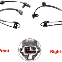 SCITOO 2pcs Front+Left+Right ABS Wheel Speed Sensors 598103S900 598303S900 Fit for 2011 2012 2013 Hyundai Sonata