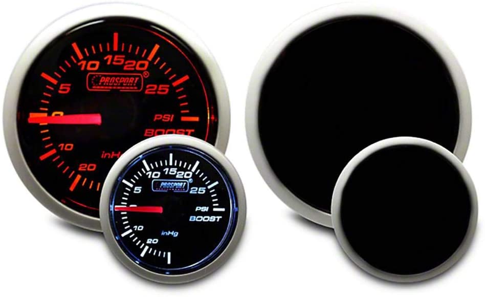 ProSport Gauges Performance Series 52mm Electric Boosting Car Fuel Gauge & Mount