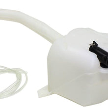 Windshield Washer Tank Assy compatible with MDX 01-05 W/Dual Pump Cap and Sensor Hole