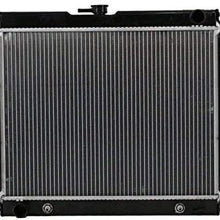 Radiator - Pacific Best Inc For/Fit 015 84-94 Toyota Pickup 4WD 84-89 4Runner 4cy 2.4L Plastic Tank Aluminum Core