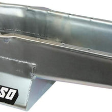Moroso 20205 8.25" Oil Pan for Chevy Small-Block Engines with Passenger-Side Dipstick