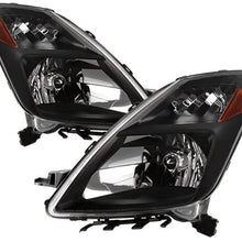 Spyder Auto Toyota Prius Halogen Models Only 04-06 ( Don¡t fit HID Models ) ( Don¡t fit Models Built After 11/05/06 ) OEM Style Headlights - Black 9035937