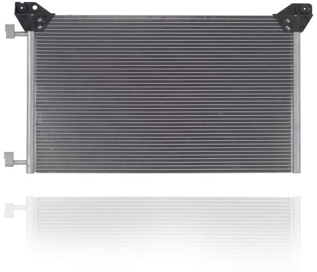 A-C Condenser - Koyorad For/Fit 99-14 Chevrolet Silverado GMC Sierra 00-14 Suburban/Escalade/Tahoe/Yukon/Denali/XL - Without Rear-AC - 20913751