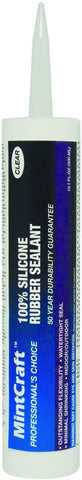 MINTCRAFT 78510CA Silicone Sealant, Clear