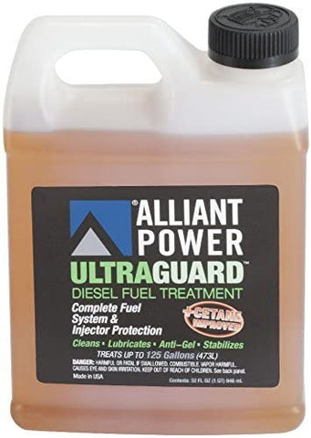 Alliant Power ULTRAGUARD Diesel Fuel Treatment - 32 oz Jug # AP0502