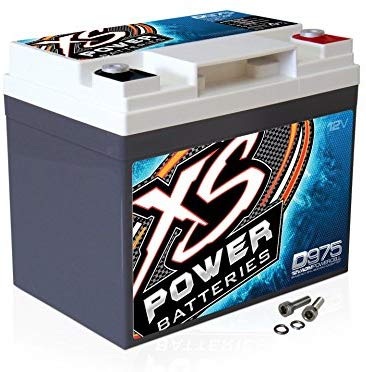 XS Power D975 XS Series 12V 2,100 Amp AGM High Output Battery with M6 Terminal Bolt
