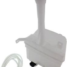 Windshield Washer Tank Assembly compatible with Matrix 09-13 W/Dual Pump and Cap 2.4L/1.8L Eng W/Rear Wiper USA Built