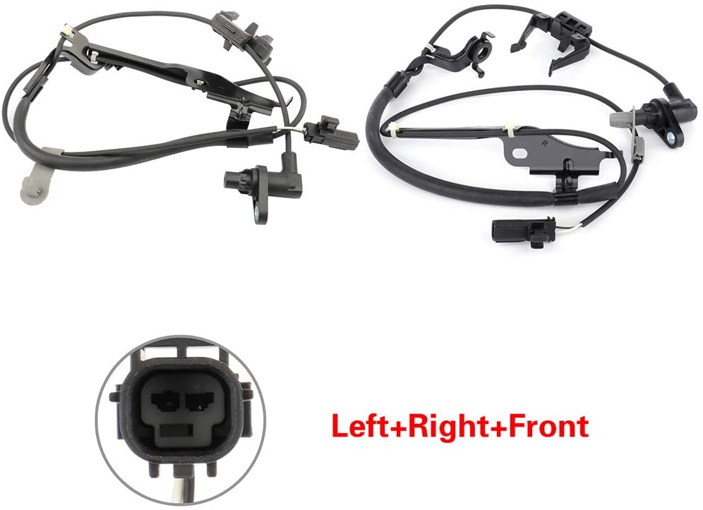 ANPART ABS Wheel Speed Sensor Left+Right+Front Fits for 2008-2013 Toyota Highlander