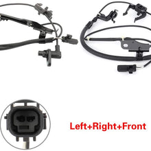 ANPART ABS Wheel Speed Sensor Left+Right+Front Fits for 2008-2013 Toyota Highlander