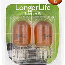 Philips 7444NA LongerLife Miniature Bulb, 2 Pack