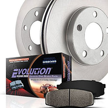 Power Stop KOE6172 Autospecialty Rear Replacement Brake Kit-OE Brake Rotors & Ceramic Brake Pads