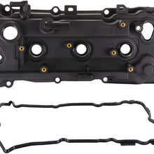 TUPARTS Left Engine Valve Cover with Gasket fit for 07-14 for N-issan Altima Pathfinder for I-nfiniti JX35 QX60 Replace 13264JA10B Valve Cover Sets