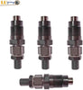 4 PC Fuel Iniector 16032-53902 16032-53900 for Kubota D905 D1005 D1105 V1205 V1305 V1505