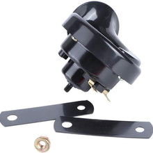 Motorcycle Snail Horn, Universal 12V 110dB 510HZ Motorcycle Electric Snail Horn Loud Voice Speaker