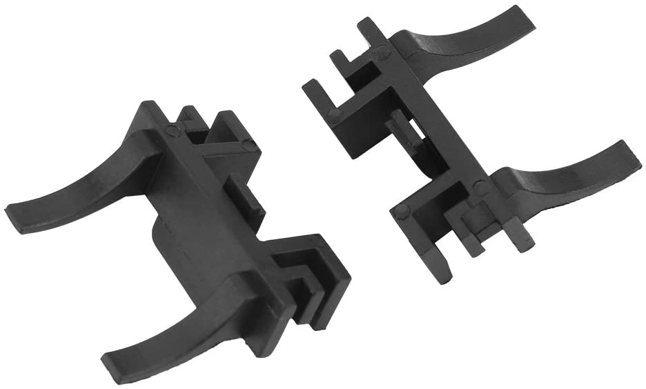 Qiilu 1 Pair Headlight Bulbs Adapter Retainer Holder for Land Rover Discovery Fiat MK3 MK5 New Focus