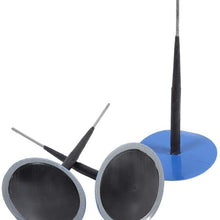 Tire Repair Patch Plug 6mm Mushroom Plug Patch Auto Tubeless Tyre Puncture Repair Wired 24Pcs for Car Motorcycle Truck Bus and Agricultural Tyres