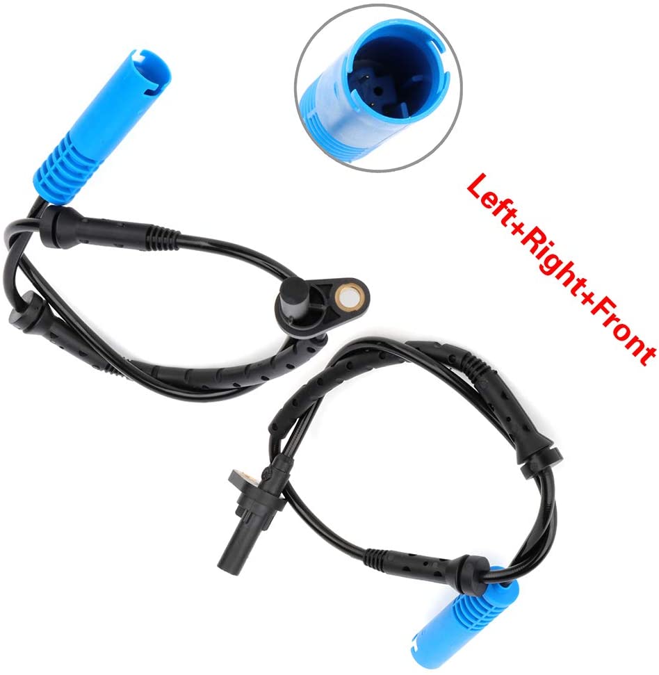 SELEAD 2pcs Left Right Front ABS Speed Sensor Replacement for 2007 2009-2011 BMW 323i 2006 BMW 325xi