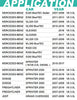 Oil Filter for Mercedes Benz Bluetec E320 GL350 ML350 R350, R320 GL320 ML320 CDI, Sprinter 2500 3500 4500, 07-09 Jeep Grand Cherokee Replace Mann-Filter Hu821x Metal-Free 6421800009