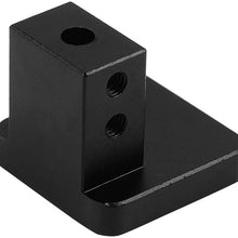 X AUTOHAUX Aluminum Alloy Hood Latch Release Cable Repair Kit Handle Black for Honda Civic 96-2005 CRV 97-2006 Element 03-2011