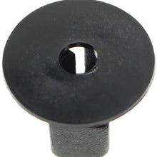 MOTOALL Nylon Hood Bumper Fender Liner Front Spoiler Trim Panel Shield Retainer Fastener M5.5#12 Screw Grommet Rivet Clips for 9mm x 9mm Hole Toyota Lexus 90189-06065 - 100pcs