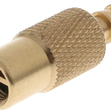Hacloser Brass Tire Inflator Lock on Air Chuck 6mm Mini Air Compressor Portable Tire Inflator Tire Chuck Hose Pump Valve Clip Clamp Connector Adapter