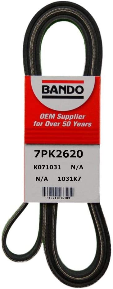 ban.do 7PK1700 OEM Quality Serpentine Belt (7PK2620)