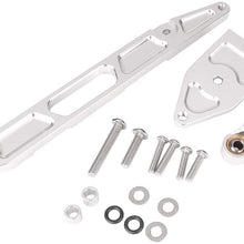 Mallofusa Motorcycle Stabilizer Steering Damper Bracket Mount Holder Kit Compatible for Yamaha XJR1300 2002 2003 2004 2005 2006 2007 2008 2009 2010 2011 2012 2013 2014 2015 Gold