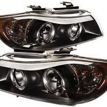 Spyder Auto PRO-YD-BMWE9005-AM-SM Smoke Halo Amber Projection Headlight