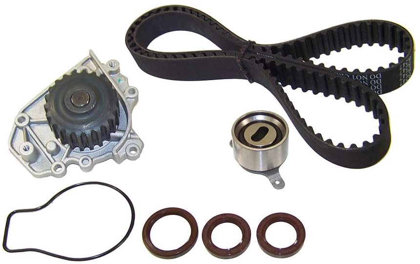 DNJ TBK217BWP Timing Belt Kit with Water Pump for 1999-2000 / Honda/Civic / 1.6L / DOHC / L4 / 16V / 1595cc / B16A2