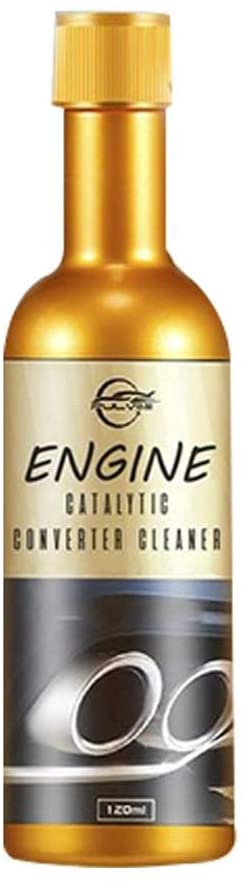 120ML Engine Catalytic Converter Cleaner,Fuel System Cleaner,Engine Carbon Deposit Remove Car Fuel Treasure Gasoline Additive Remove Engine Carbon Deposit for Car