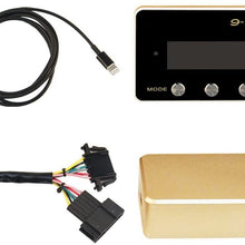 July King 9-Drive Electronic Throttle Controller for Seat and Skoda (old) Series, Comfort Sports Racing, 5mm Thickness 4-digit Display