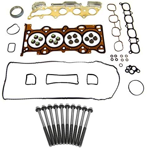 DNJ Head Gasket Set with Head Bolt Kit For 2006-2015 for Mazda MX-5 Miata 2.0L 2000cc 122cid L4 DOHC