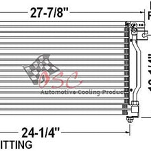 OSC Cooling Products 4838 New Condenser