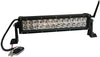 Engo 12 Inch Led Light Bar 72 Watt, Amber and White Multi-Function