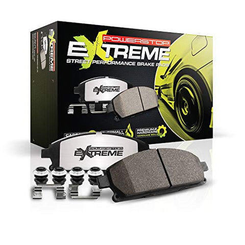 Power Stop Z26-1718 Z26 Extreme Performance Carbon-Ceramic Rear Brake Pad Set