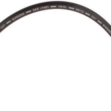 Universal Rear Brake Line Hose, T-End Fitting, 3/8-24 IFF